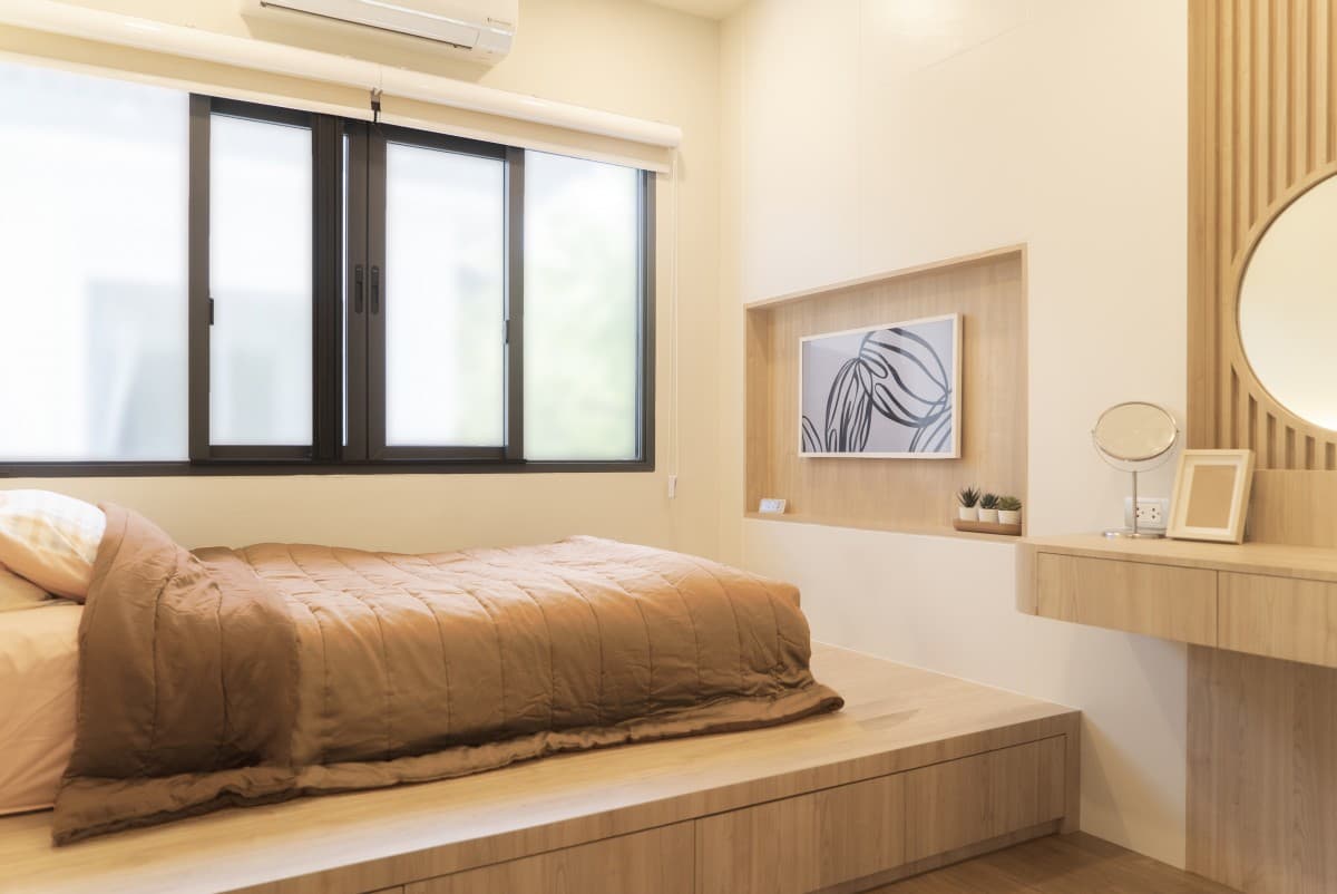 งานตกแต่งภายในที่พักอาศัย Asher Prive ภาพที่ 1 โดย OBJ Design & Build