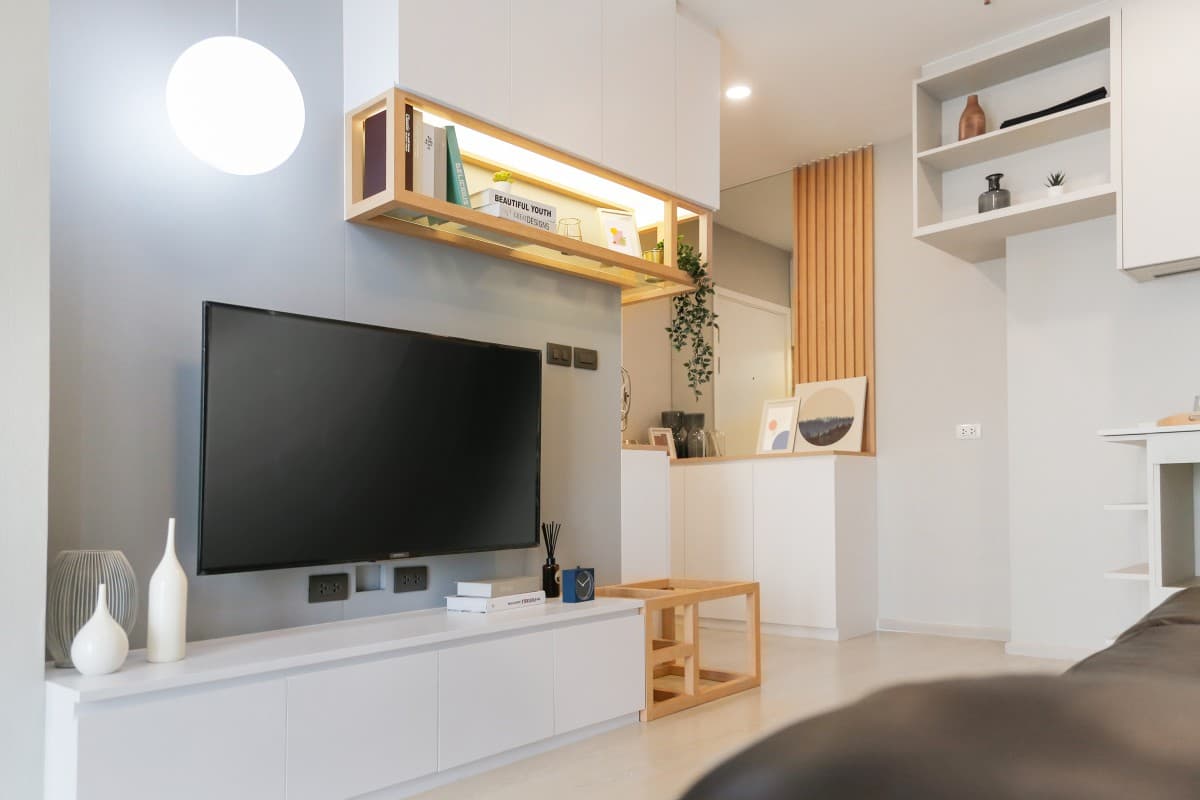 งานตกแต่งภายในที่พักอาศัย Eco Chapter One Ratchada ภาพที่ 1 โดย OBJ Design & Build