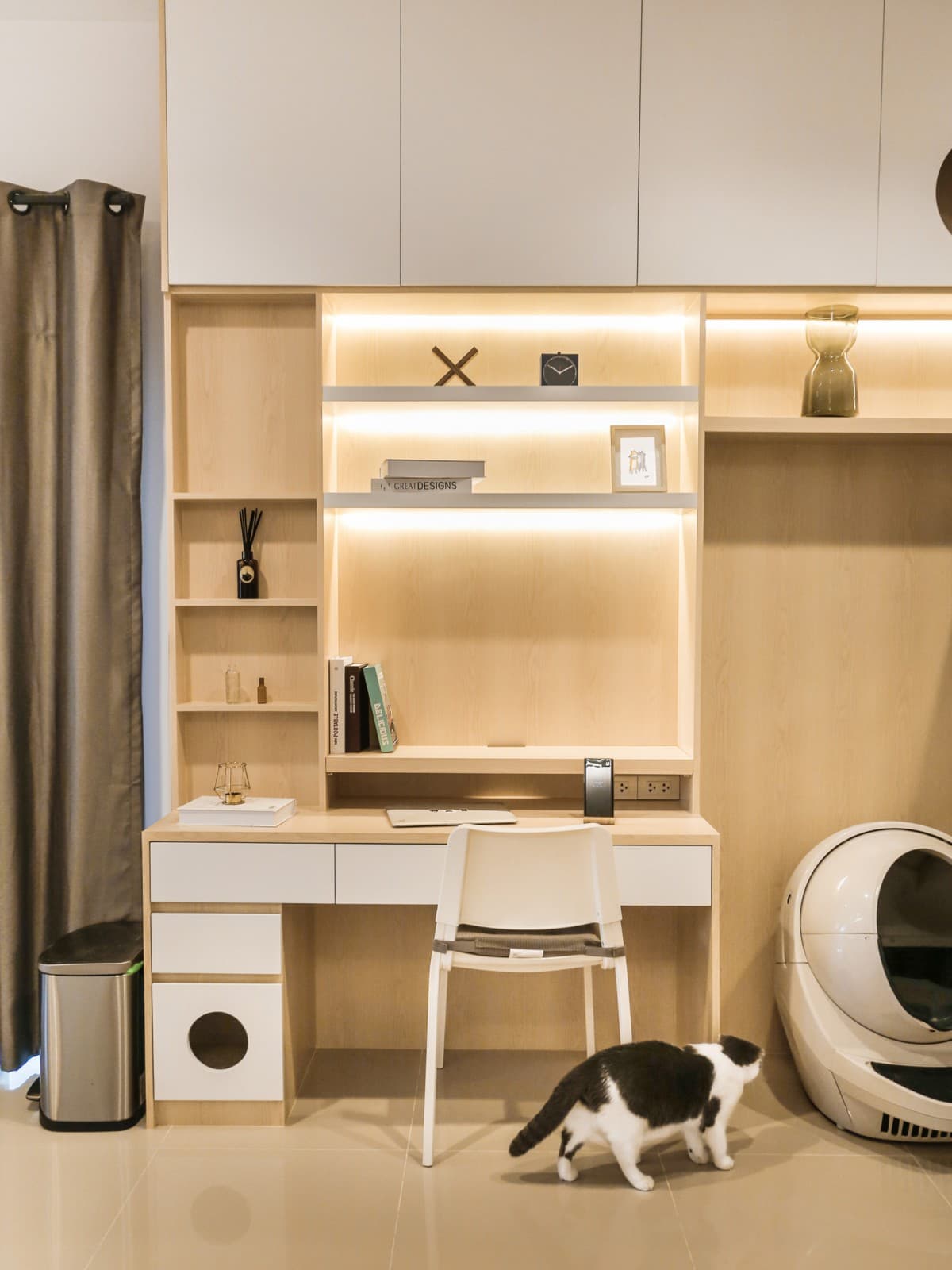 งานตกแต่งภายในที่พักอาศัย K'Nam ภาพที่ 4 โดย OBJ Design & Build