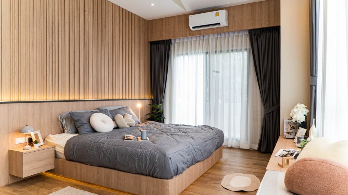 งานตกแต่งภายในที่พักอาศัย Lake Forest, Pathumthani ภาพที่ 3 โดย OBJ Design & Build