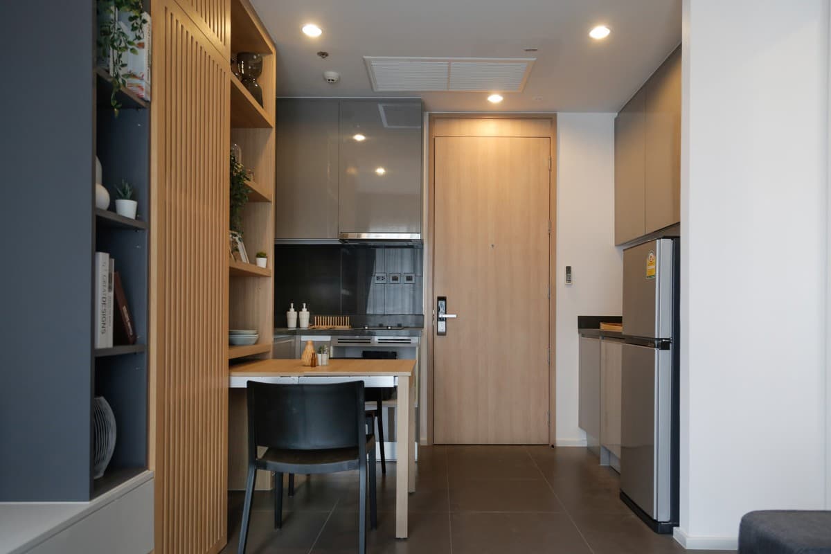 งานตกแต่งภายในที่พักอาศัย M Ladprao ภาพที่ 2 โดย OBJ Design & Build