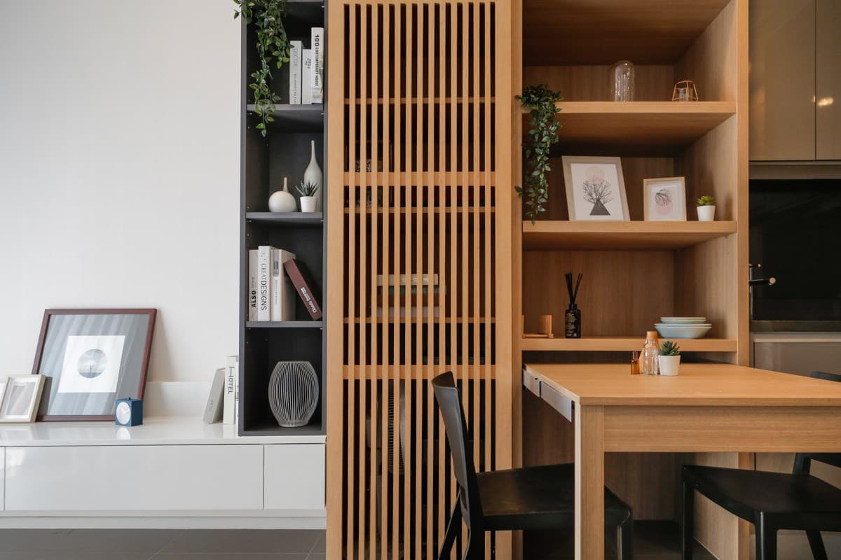 งานตกแต่งภายในที่พักอาศัย M Ladprao ภาพที่ 3 โดย OBJ Design & Build