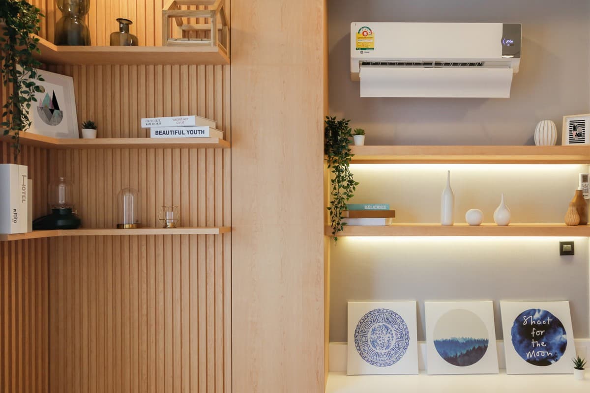 งานตกแต่งภายในที่พักอาศัย M Ladprao ภาพที่ 6 โดย OBJ Design & Build