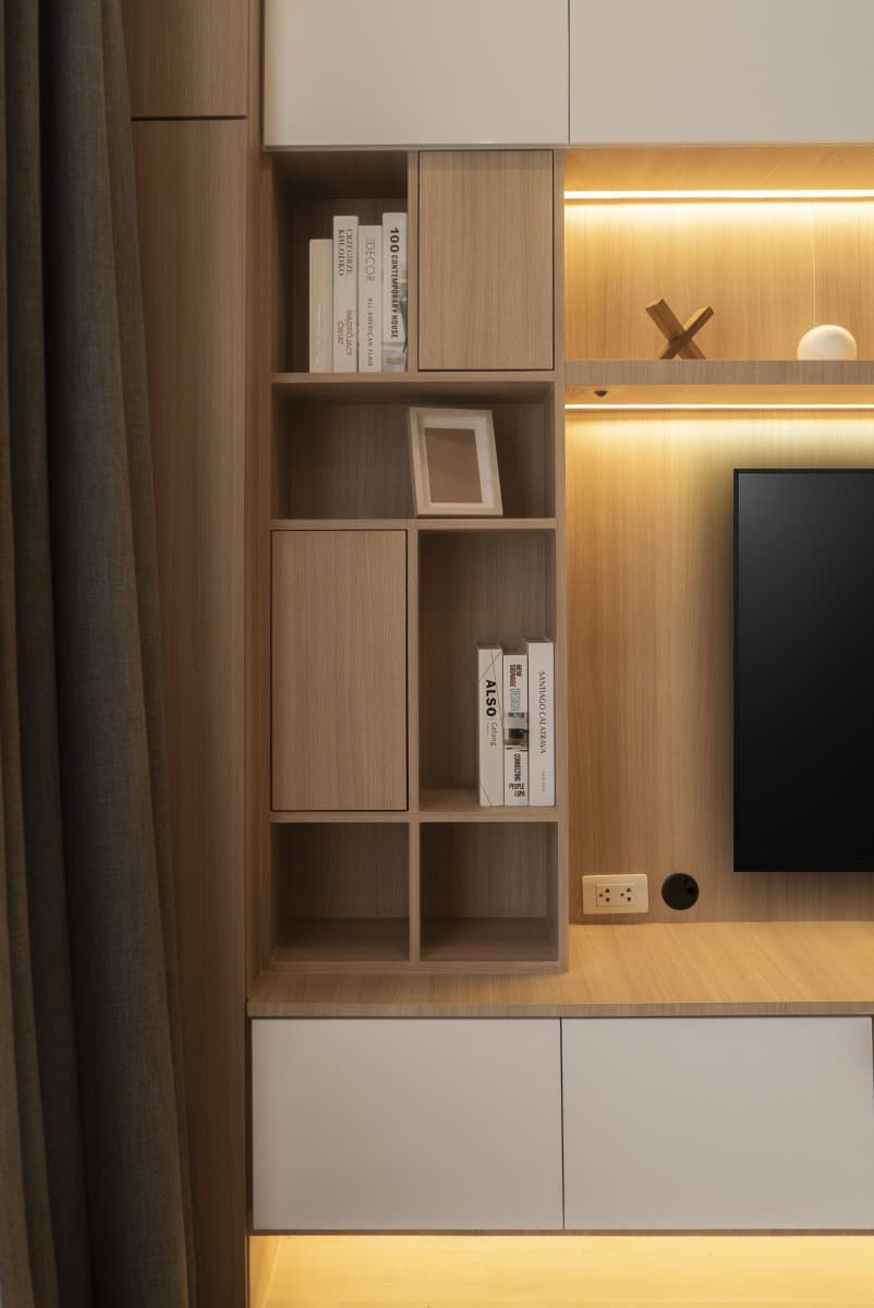 งานตกแต่งภายในที่พักอาศัย Noble Ari โดย OBJ Design & Build