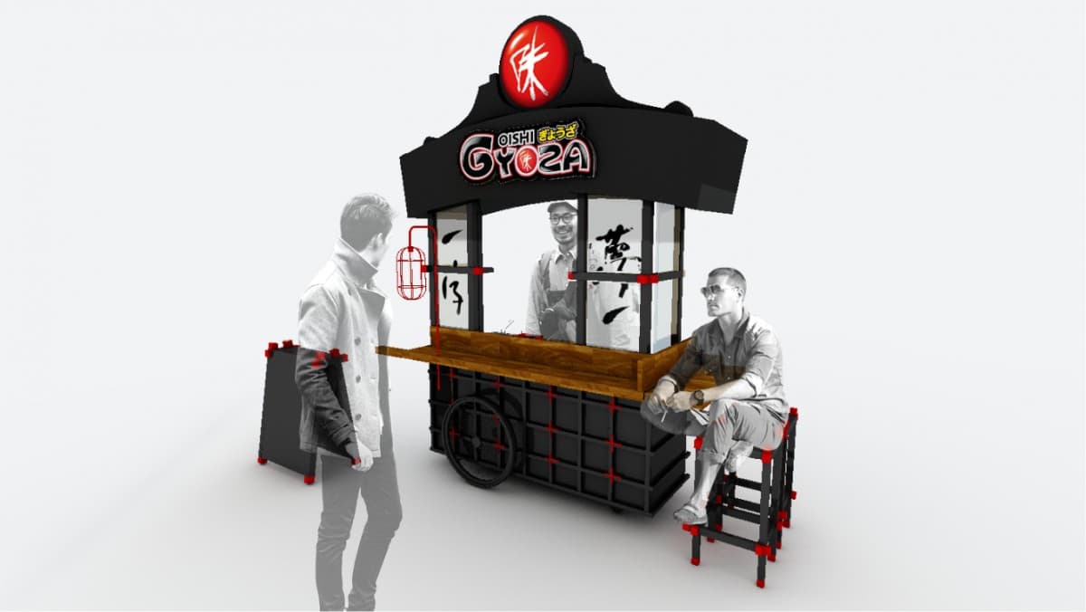 งานตกแต่งภายในเชิงพาณิชย์ OISHI2 ภาพที่ 1 โดย OBJ Design & Build
