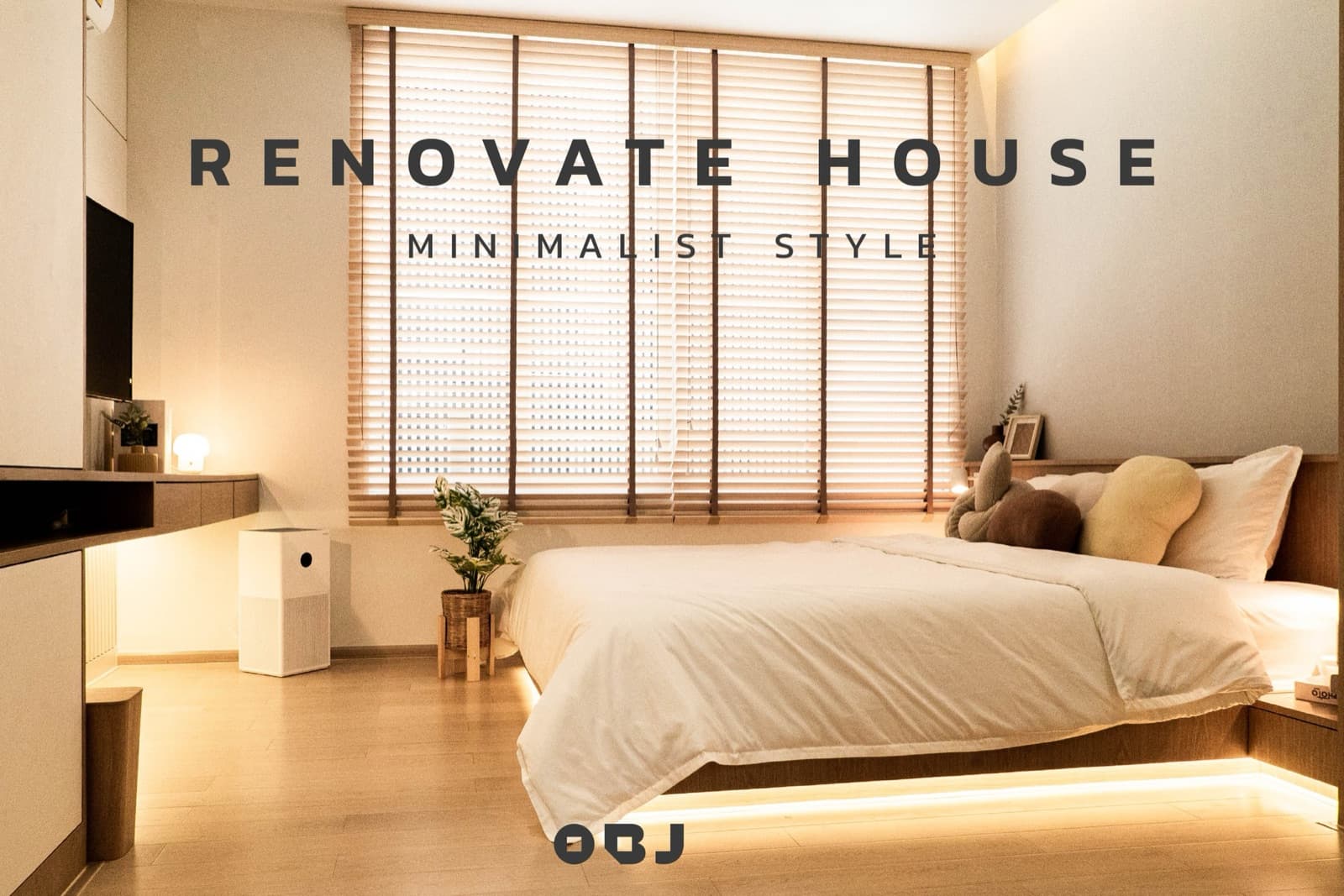 รีโนเวทบ้าน ได้ทุกสไตล์ทันสมัยและตอบโจทย์ ที่ OBJ Design & Build