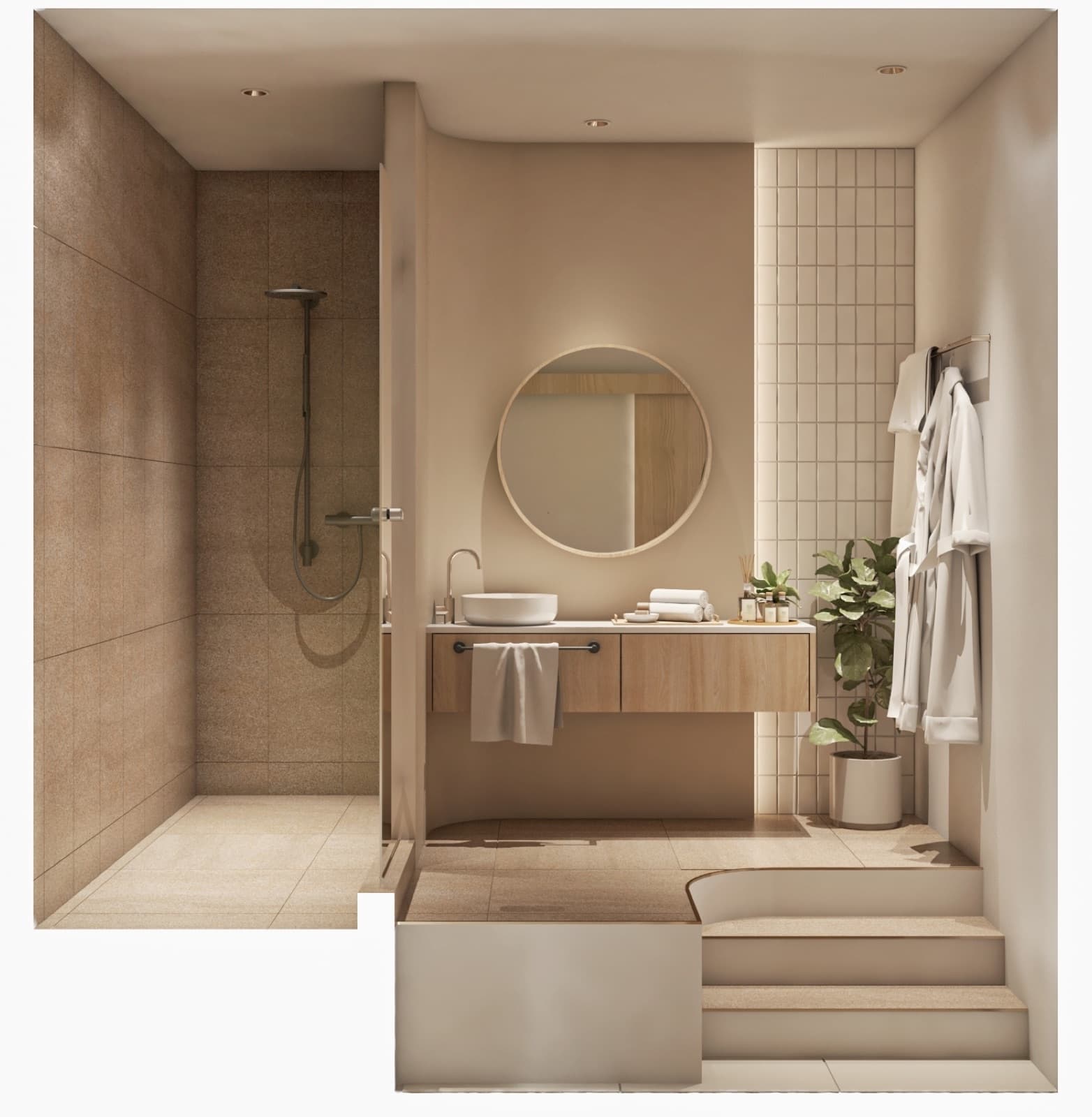ตกแต่งห้องน้ำ ออกแบบห้องน้ำสวยงาม ร้านอาหาร โรงแรมที่พักอาศัย