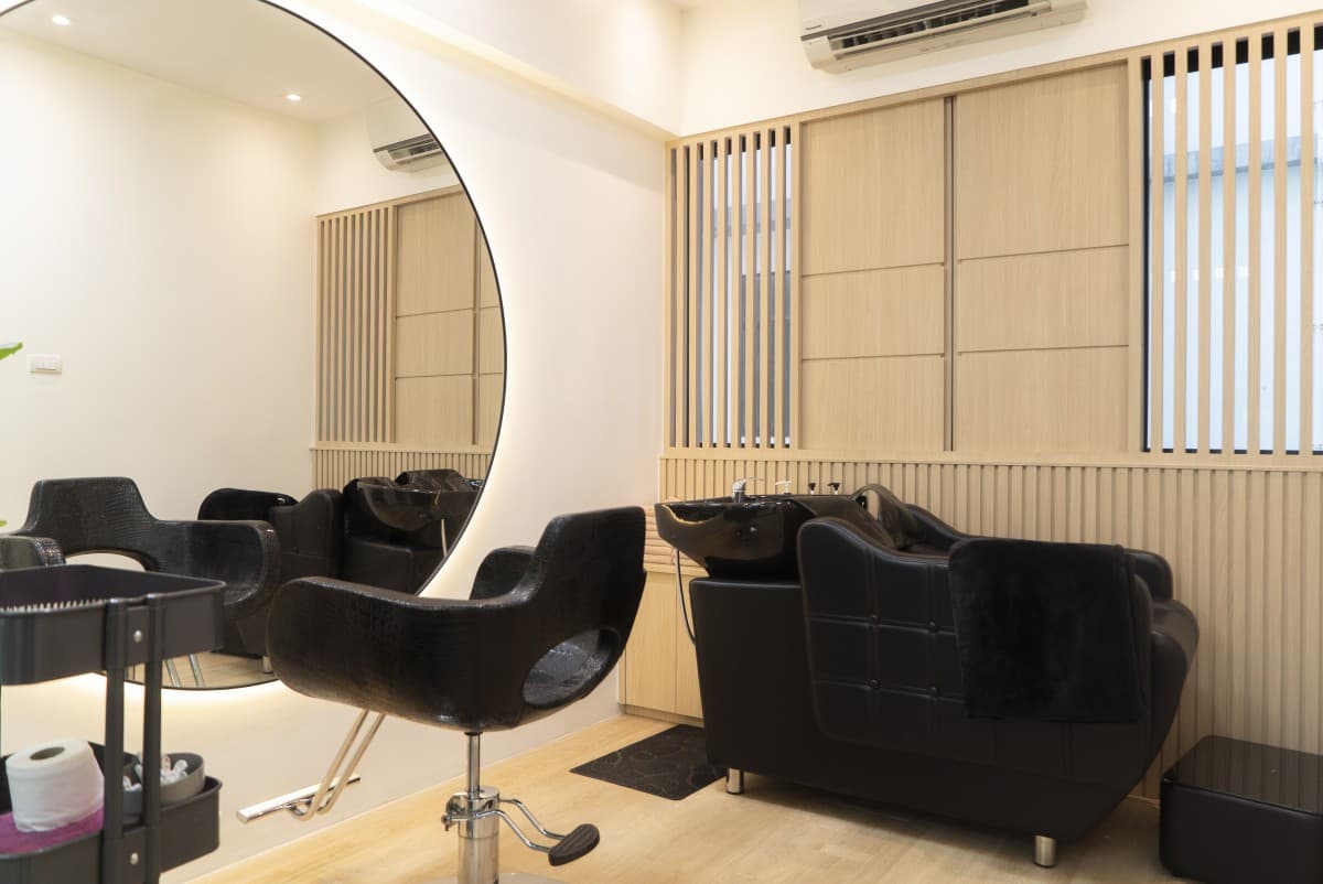 งานตกแต่งภายในเชิงพาณิชย์ AIDA SALON ภาพที่ 7 โดย OBJ Design & Build