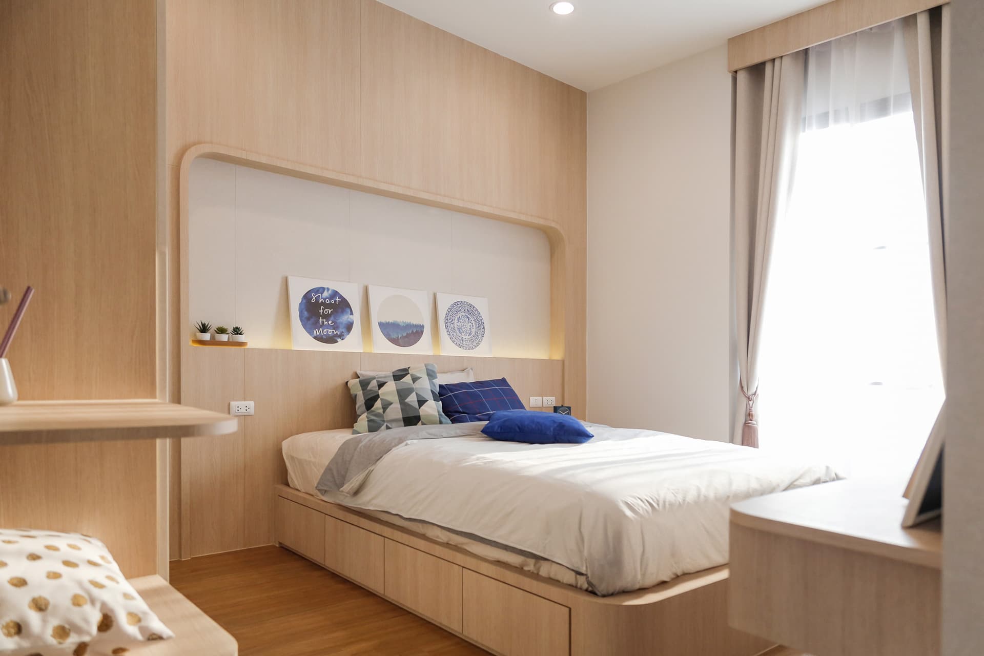 งานตกแต่งภายในที่พักอาศัย Airi Ratchaphruek ภาพที่ 2 โดย OBJ Design & Build