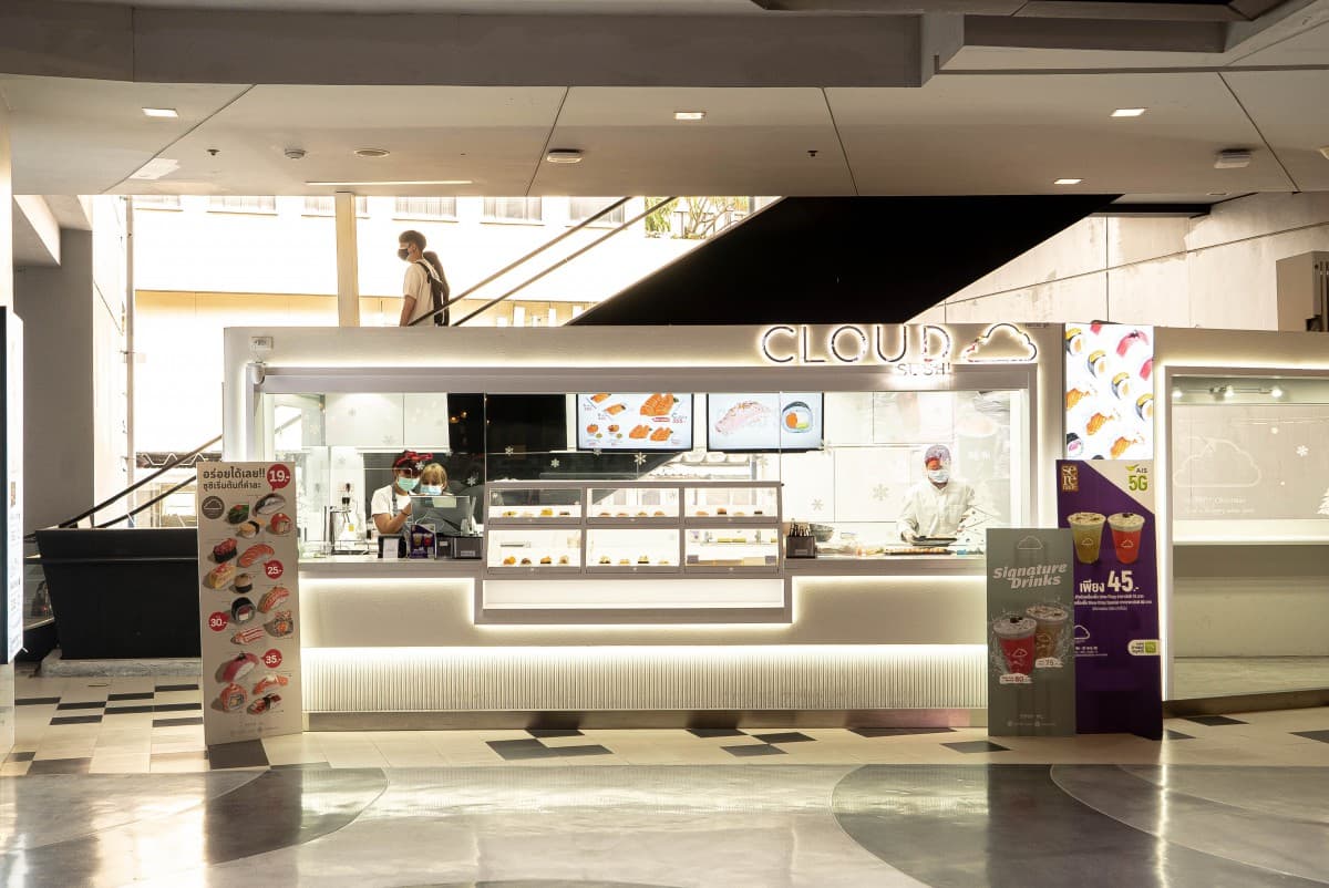 งานตกแต่งภายในเชิงพาณิชย์ CLOUD SUSHI SIAMONE ภาพที่ 6 โดย OBJ Design & Build