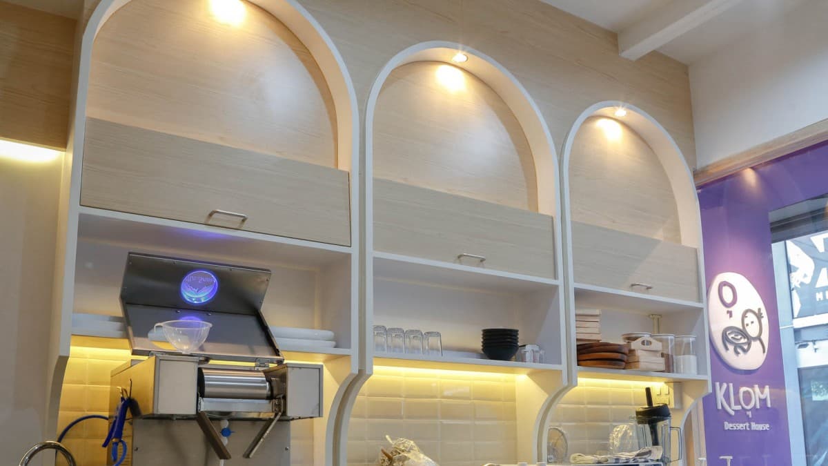 งานตกแต่งภายในเชิงพาณิชย์ KLOM DESSERT HOUSE ภาพที่ 1 โดย OBJ Design & Build