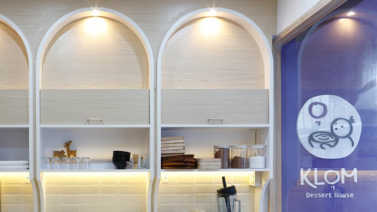 งานตกแต่งภายในเชิงพาณิชย์ KLOM DESSERT HOUSE ภาพที่ 3 โดย OBJ Design & Build