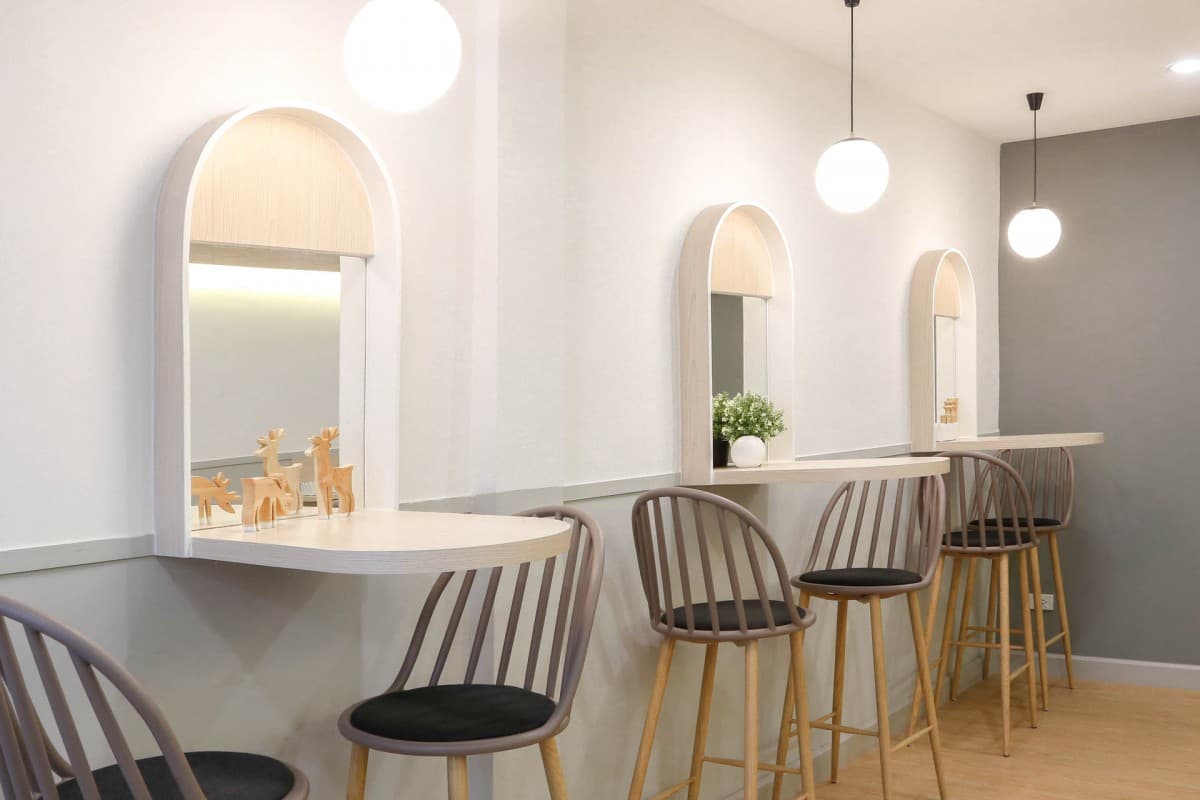 งานตกแต่งภายในเชิงพาณิชย์ KLOM DESSERT HOUSE ภาพที่ 5 โดย OBJ Design & Build