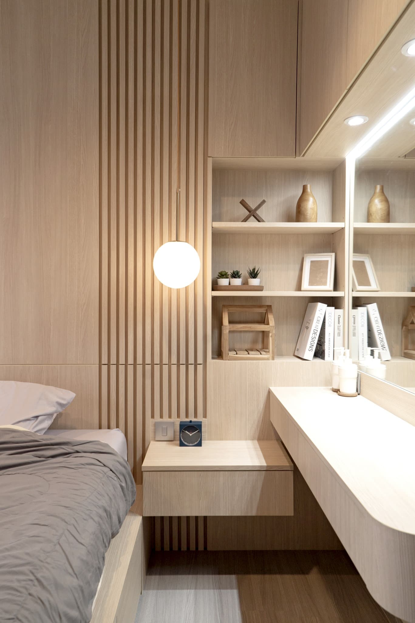 งานตกแต่งภายในที่พักอาศัย Life Asoke ภาพที่ 1 โดย OBJ Design & Build