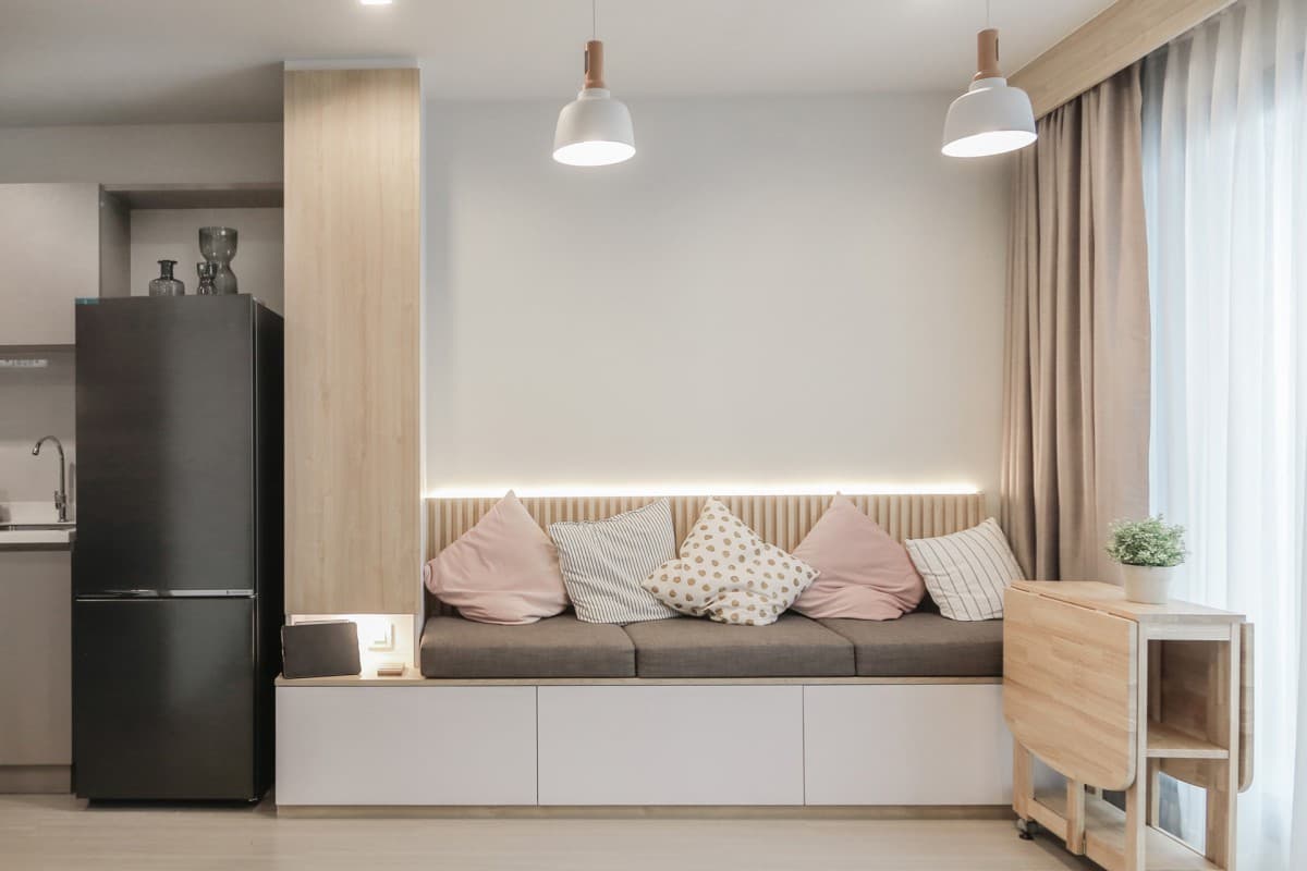 งานตกแต่งภายในที่พักอาศัย Life Ladprao Valley ภาพที่ 1 โดย OBJ Design & Build