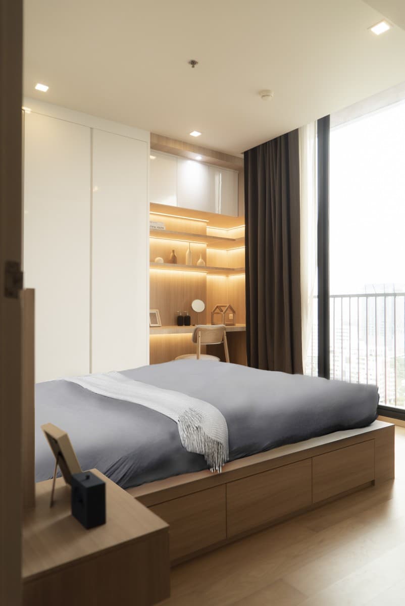 งานตกแต่งภายในที่พักอาศัย Noble Ari ภาพที่ 4 โดย OBJ Design & Build