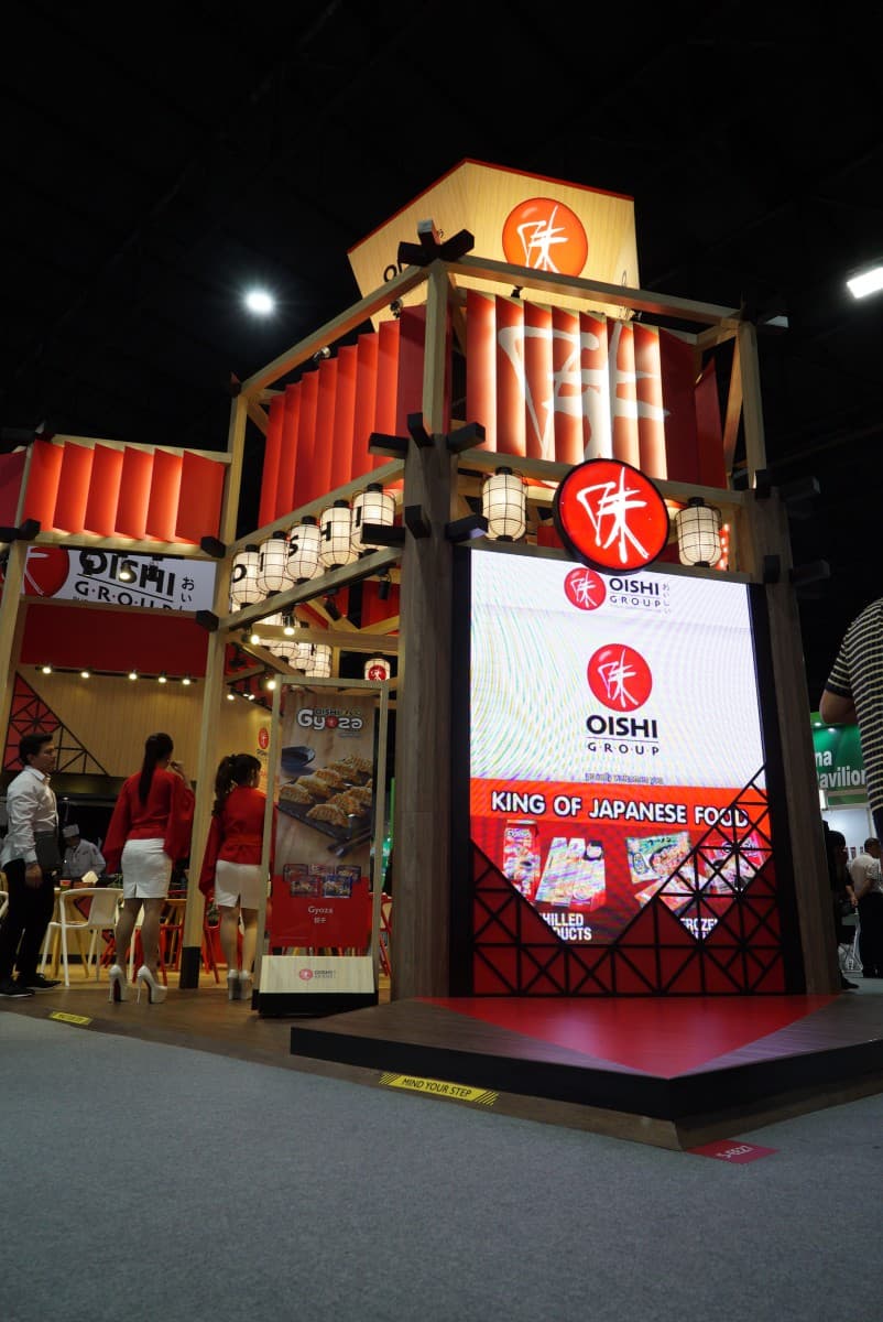 งานตกแต่งภายในเชิงพาณิชย์ OISHI - THAIFEX ภาพที่ 6 โดย OBJ Design & Build