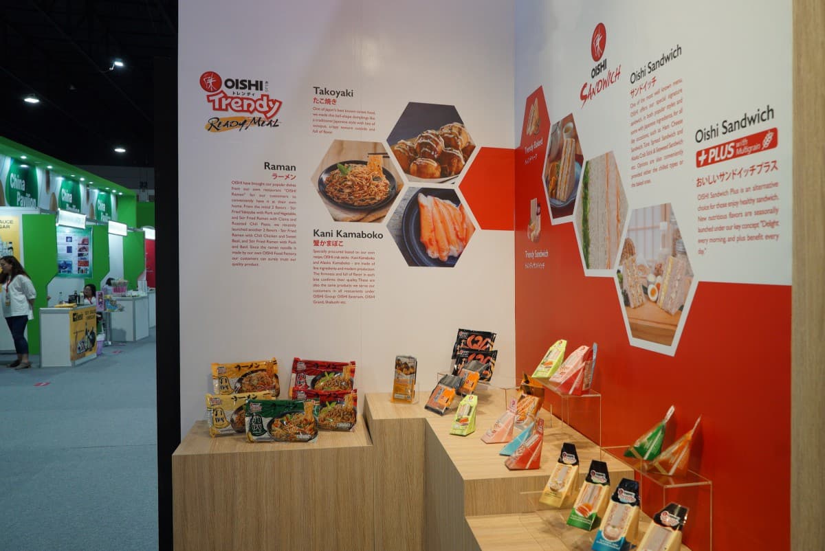 งานตกแต่งภายในเชิงพาณิชย์ OISHI - THAIFEX ภาพที่ 7 โดย OBJ Design & Build
