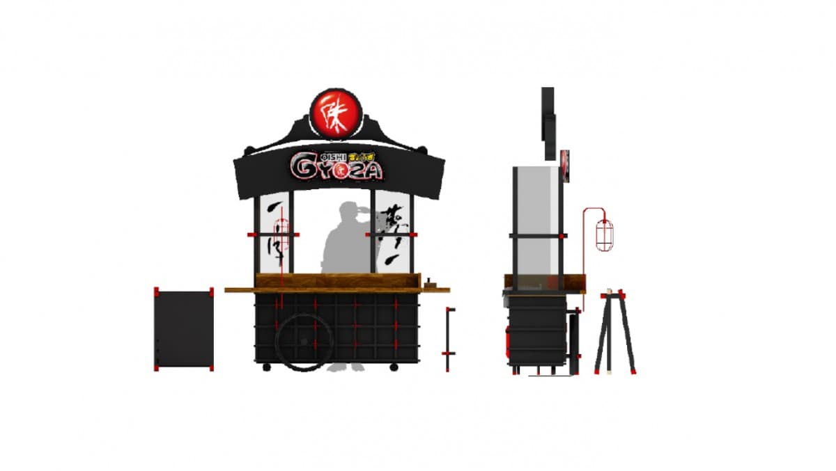 งานตกแต่งภายในเชิงพาณิชย์ OISHI2 โดย OBJ Design & Build