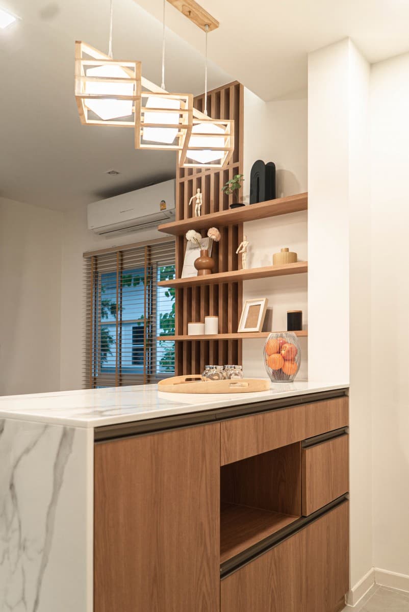 งานตกแต่งภายในที่พักอาศัย Renovate Townhome Sukhumvit 16 ภาพที่ 6 โดย OBJ Design & Build
