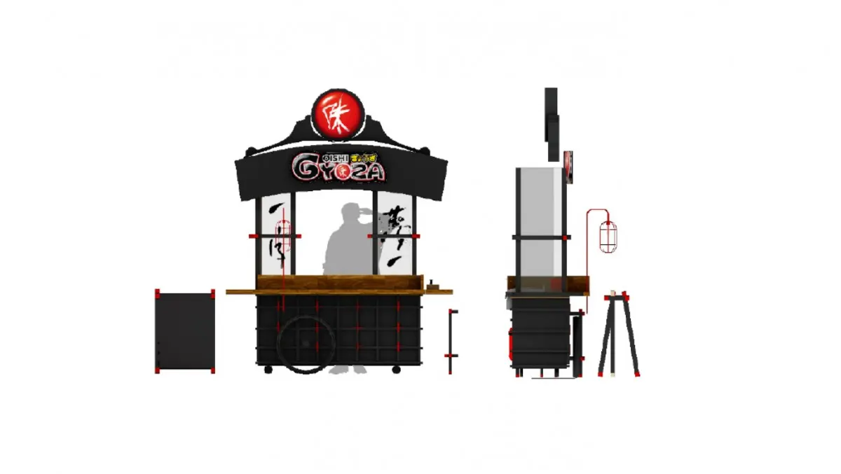 งานตกแต่งภายในเชิงพาณิชย์ OISHI2 โดย OBJ Design & Build