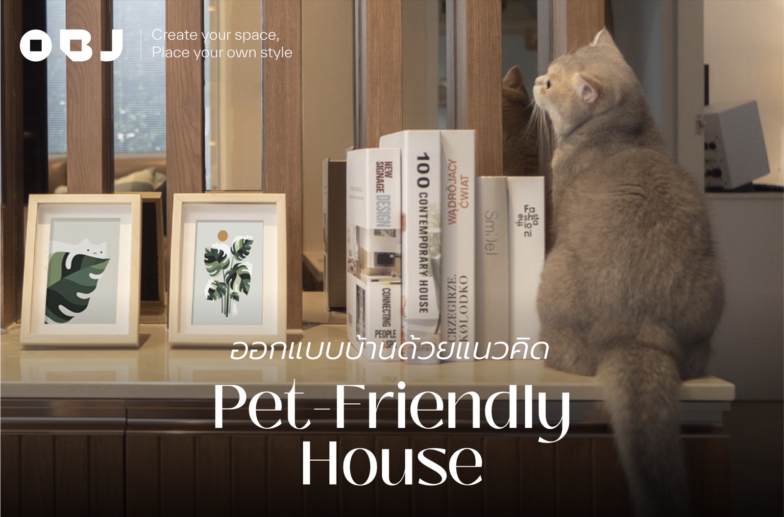 ออกแบบบ้านด้วยแนวคิด Pet-Friendly House